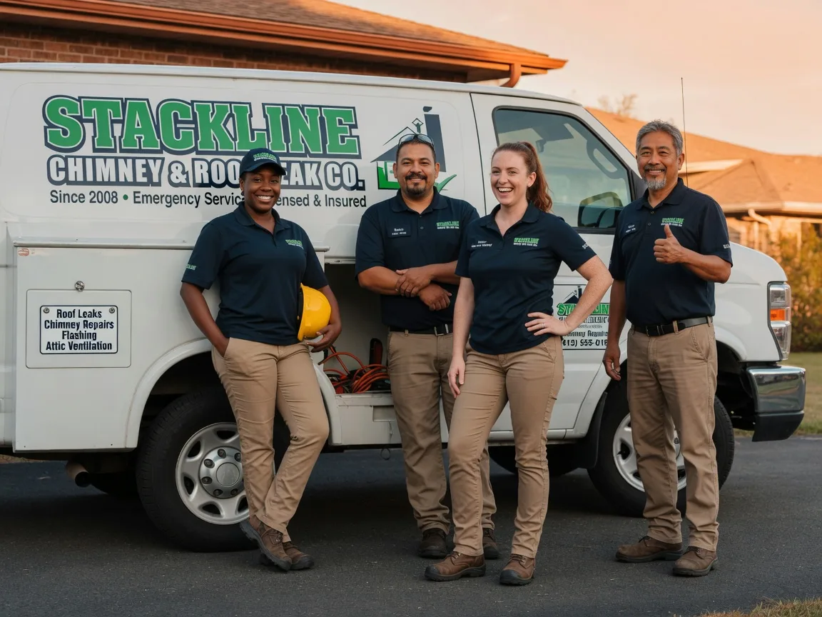 Chimney flashing repair company in Mcbain, MI
